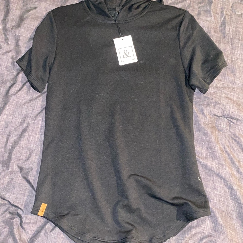 Hooded t shirt